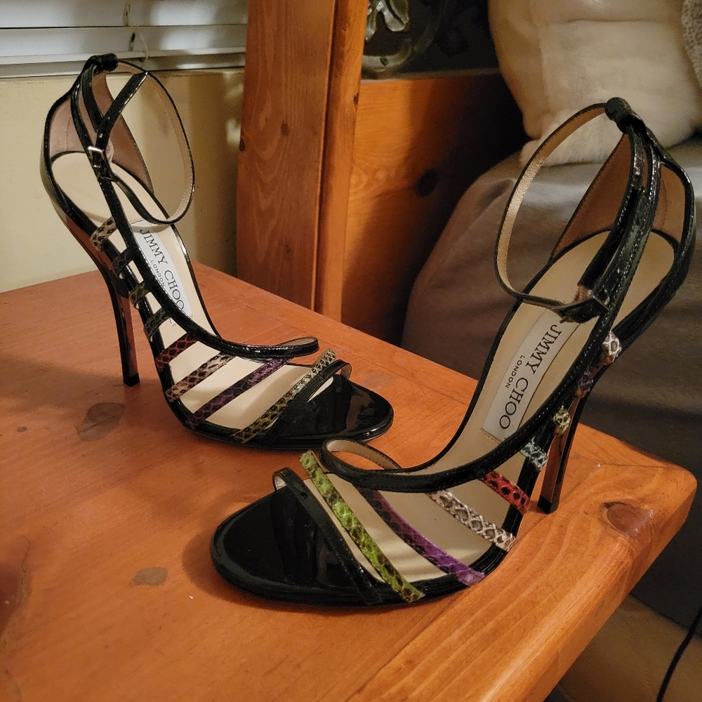 Jimmy Choo Vuka Half D'Orsay stiletos